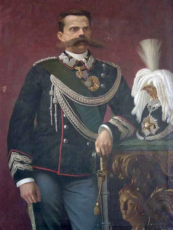 Ritratto di Re Umberto I d' Italia